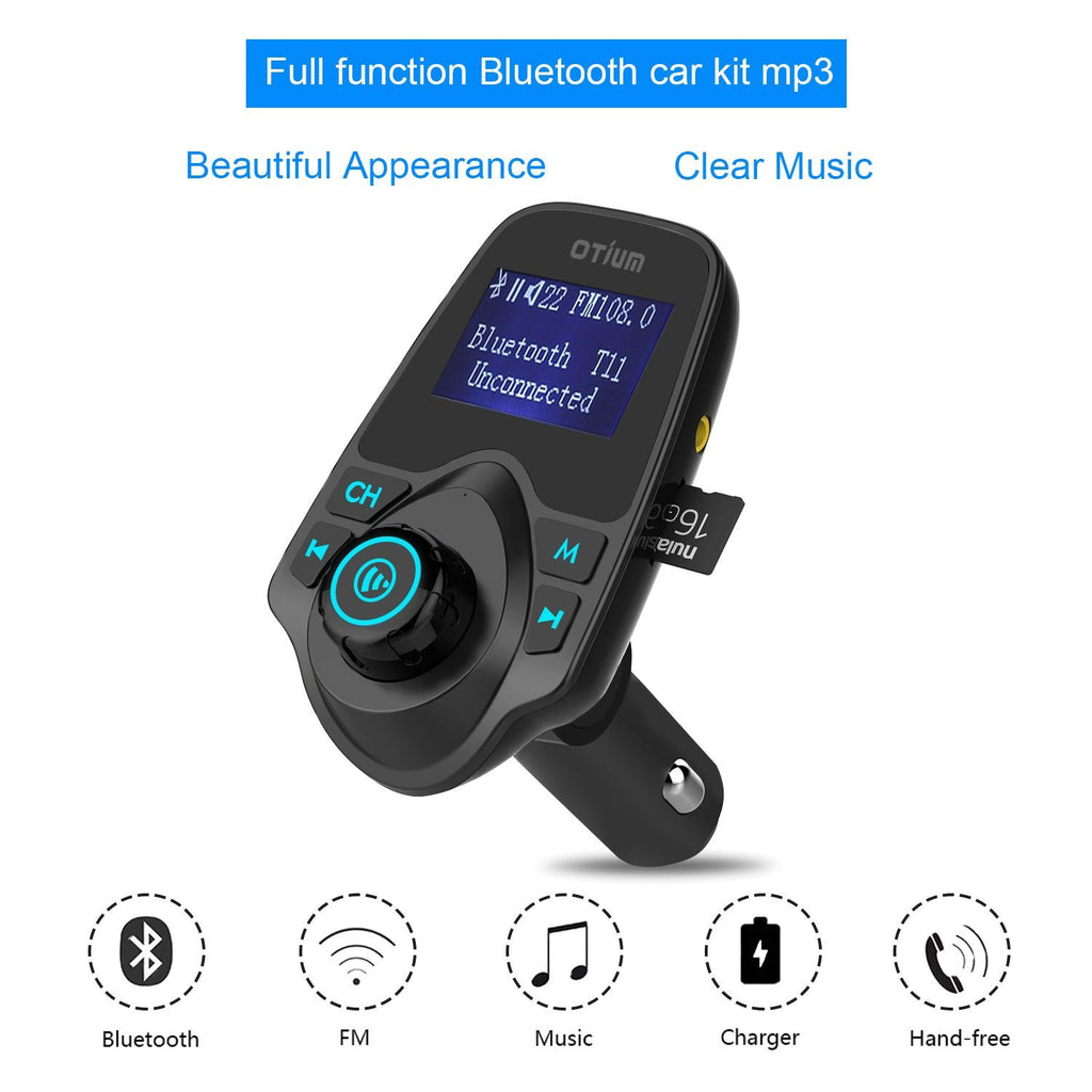 Wireless Bluetooth Car Kit FM Transmitter MP3 Player 2 USB Car