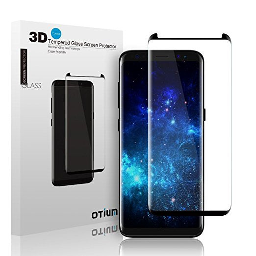solidaridad Gracias Contradecir Galaxy S8 Plus 3D Curved Tempered Glass Screen Protector, Otium Exact |  Otiumobile Direct