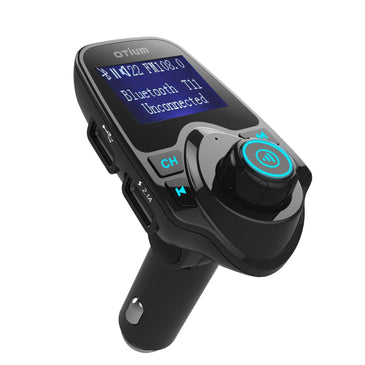 FM Transmitter Bluetooth Radio Lighter Car MP3 TF Player USB Charger